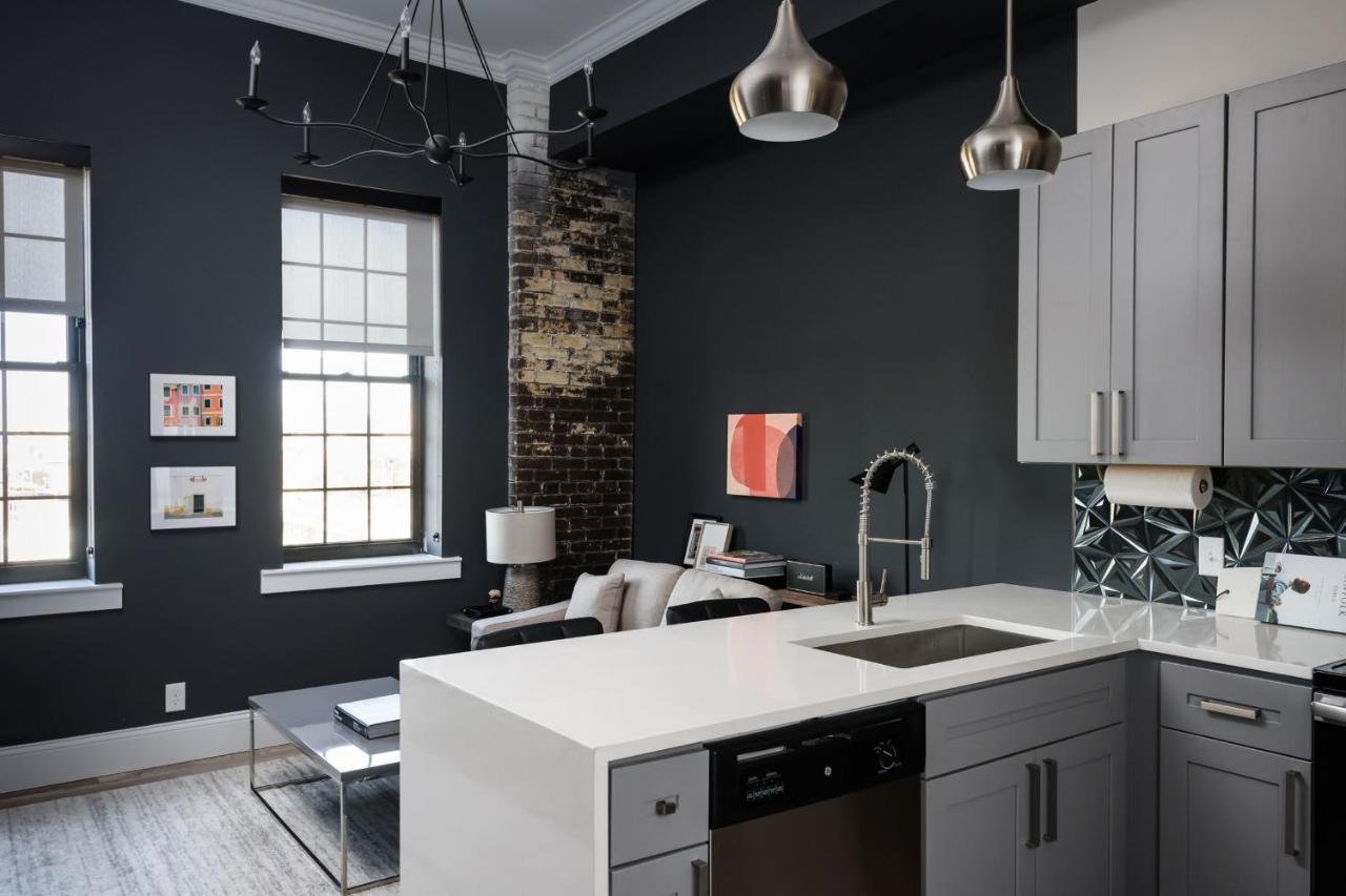 Frontdesk Modern 1 Bedroom Apt With Rooftop Lounge Saint Louis Exterior foto